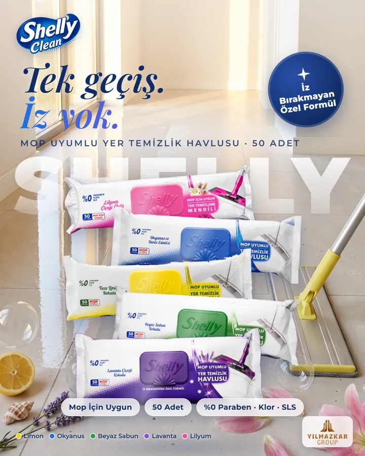 Yılmazkar Group için Instagram post tasarımı: Shelly mop uyumlu havlu